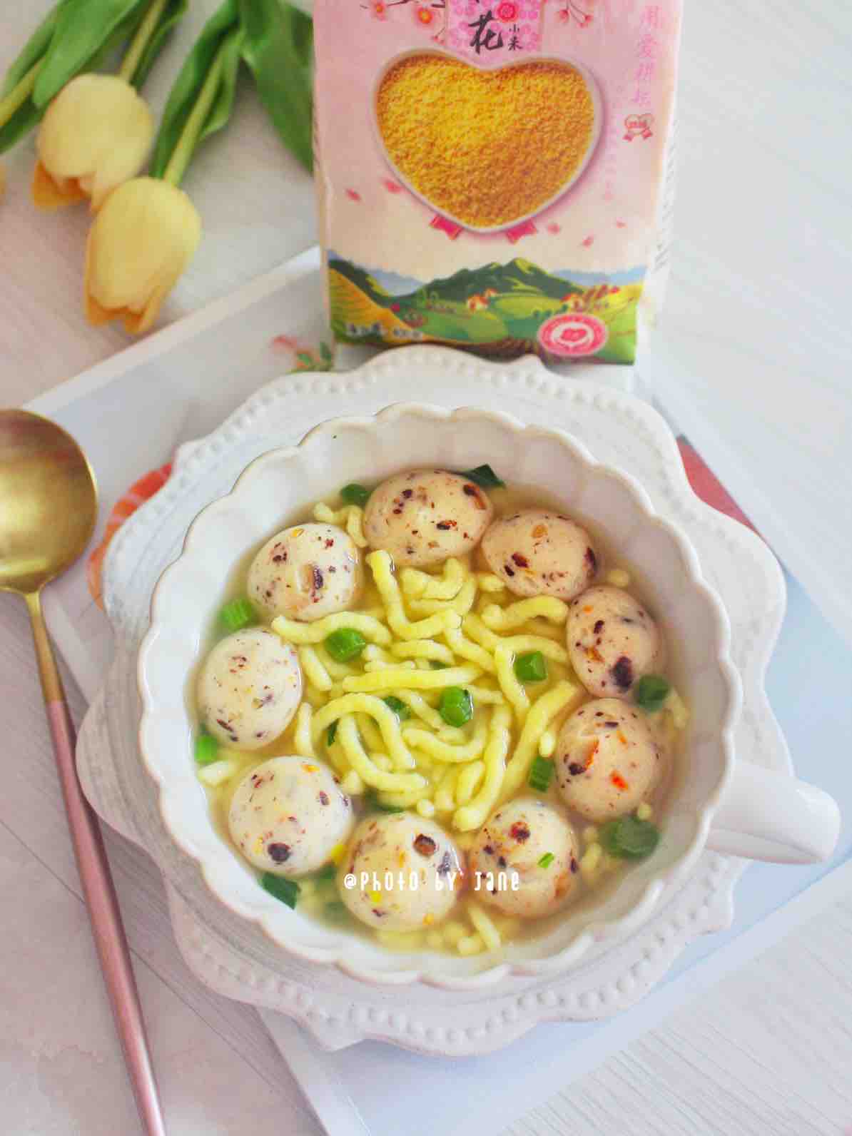 Millet Noodle Soup