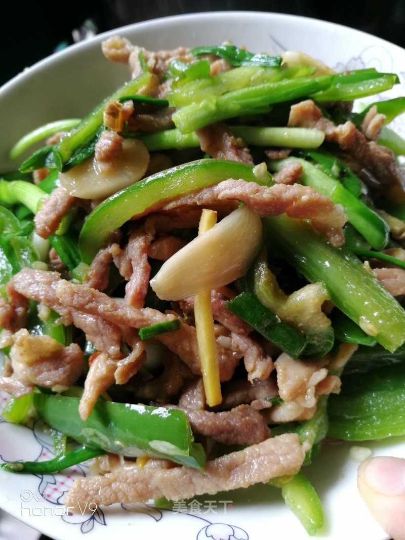 *reunion Rice*shredded Pork with Green Pepper recipe