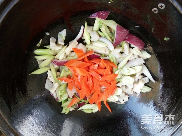 Vegetarian Stir-fried Mixed Vegetables recipe