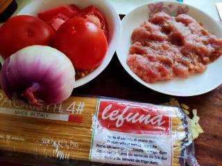 Pasta with Cheese and Meat Sauce recipe