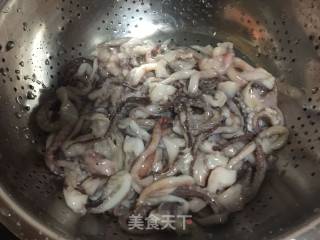 #trust之美#fried Squid Mustard recipe