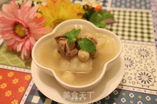 Bitter Gourd and Lotus Seed Pork Rib Soup recipe