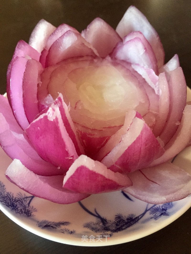 Onion Lotus recipe