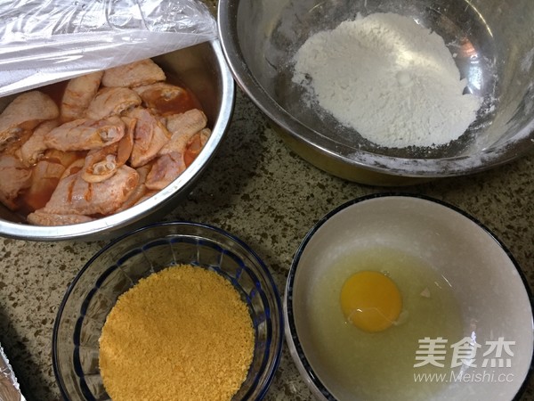 Crispy Golden Chicken Wings recipe