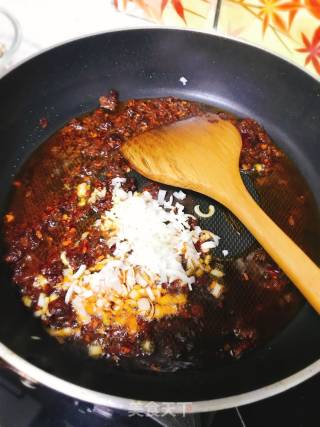 Spicy Mushroom Meat Sauce recipe