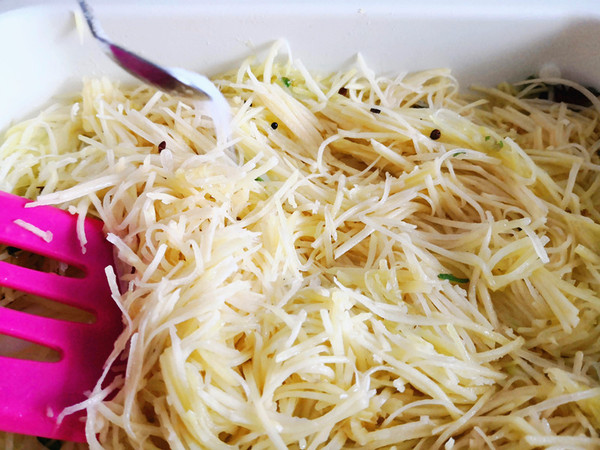 Shredded Potato Soup recipe