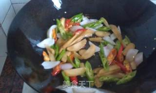 Double Pepper Fresh Squid recipe