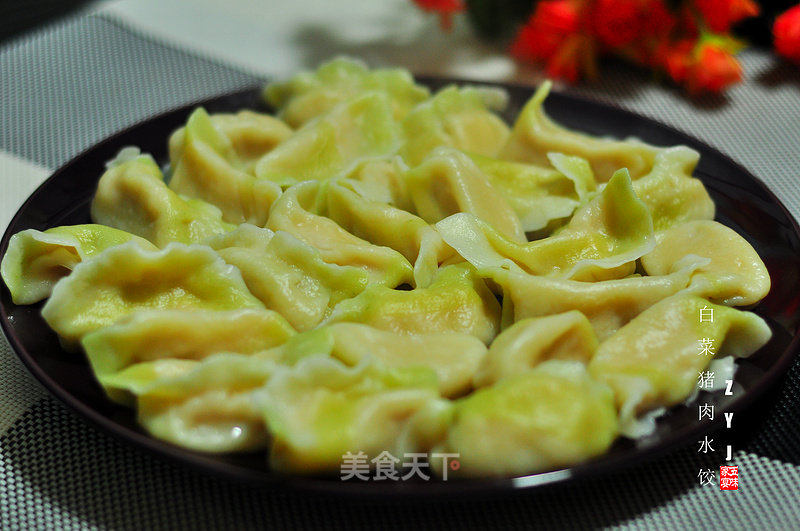 Cabbage Pork Dumplings recipe