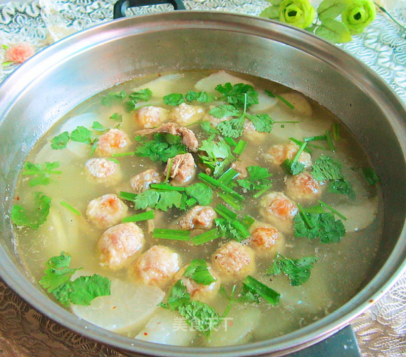 Clear Hot Pot---radish Old Duck Soup Pot