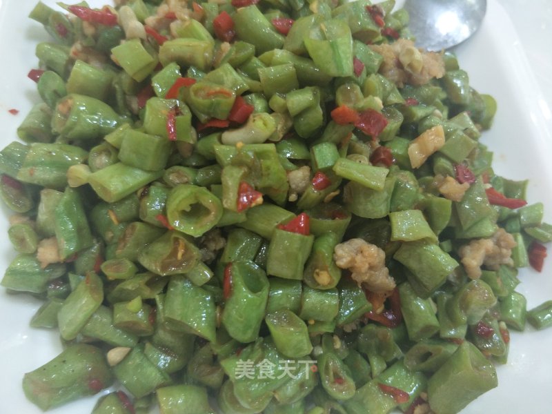 Chopped Pepper and Minced Cowpea