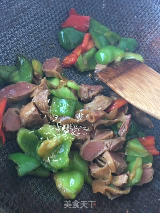 Stir-fried Pork with Vegetables and Peppers recipe