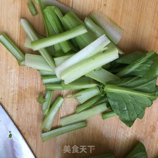 Stir-fried Fungus with Choy Sum recipe