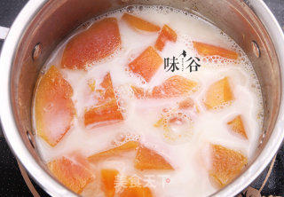 Papaya Stew with Milk recipe