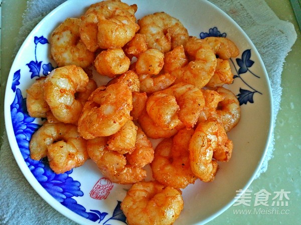 Soft Fried Shrimp recipe