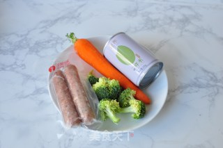 Broccoli Sausage Rice Ball recipe