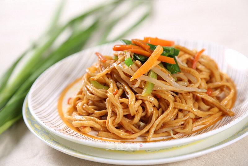 Yi Noodles with Abalone Sauce—automatic Cooking Pot Recipe recipe