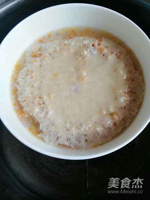 Steamed Carrot Meatloaf Soup recipe