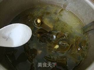 Calcium Supplement and Health Soup-------[kelp Soybean Keel Soup] recipe