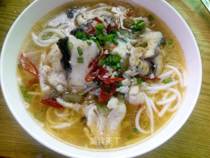 Special Qingjiang Fish Fillet Stewed Rice Noodle recipe