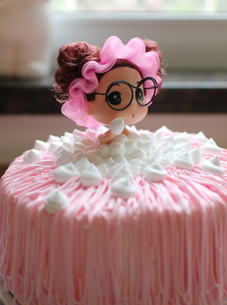 Bath Doll Birthday Cake recipe