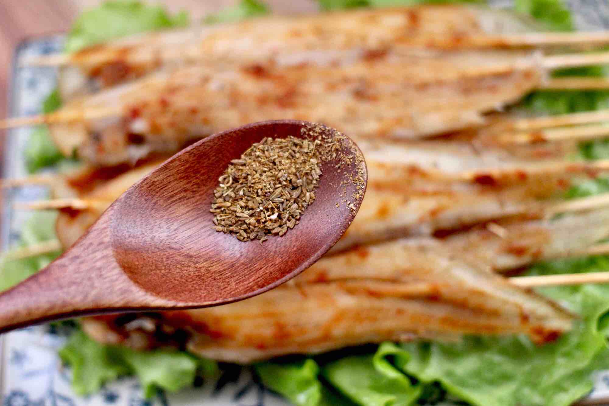 Grilled Tongue Fish with Spicy Sauce recipe