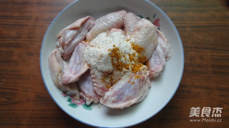 Grilled Salt Baked Chicken Wings recipe