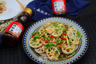 Hot and Sour Lotus Root Slices recipe