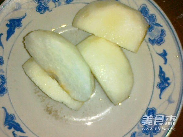 Pickled White Pear recipe