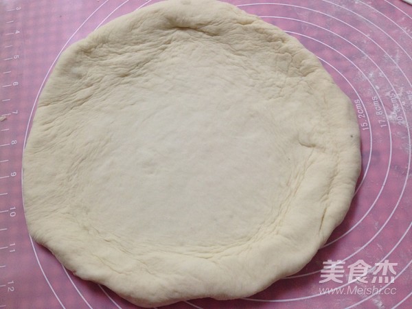 Sausage Pork Floss Pizza recipe