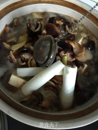 Stewed Tofu with Mushroom recipe