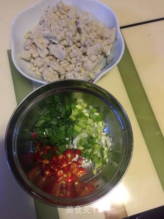 Fried Okara recipe