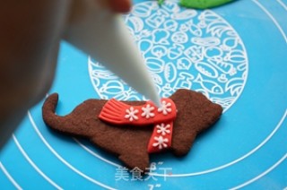 Christmas Dog Biscuit in Sweater recipe