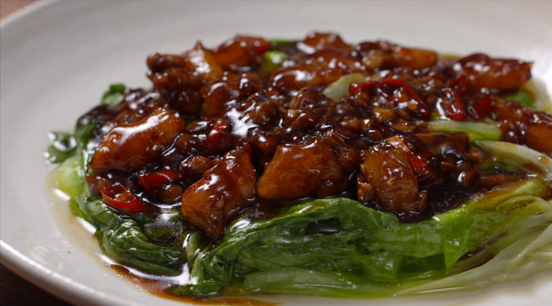 Lettuce in Oyster Sauce recipe