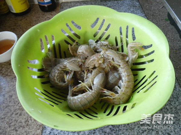 Yellow Wine Shrimp recipe