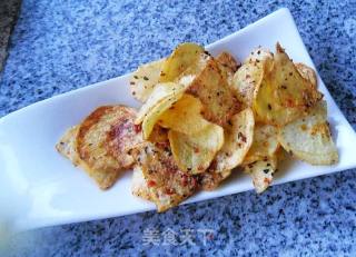 Basil Chips recipe