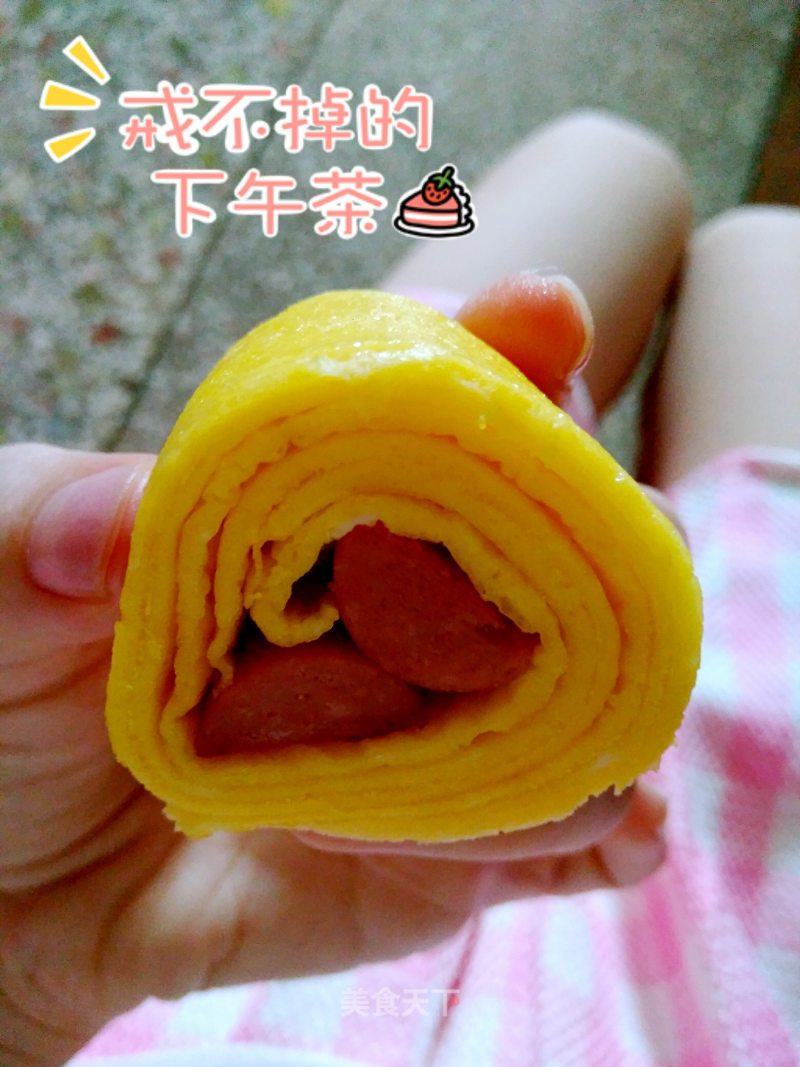 Ham and Egg Roll recipe