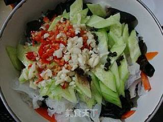 Refreshing Small Cold Dish-----【chop Pepper and Mix Ears】 recipe