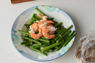 Asparagus and Shrimp Fried Rice recipe