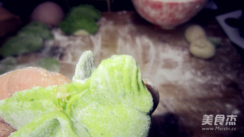 Colorful Dumplings Make "mid-autumn Festival" recipe