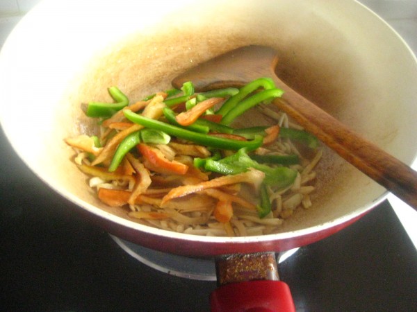 Vegetarian Fried Seafood Mushroom recipe