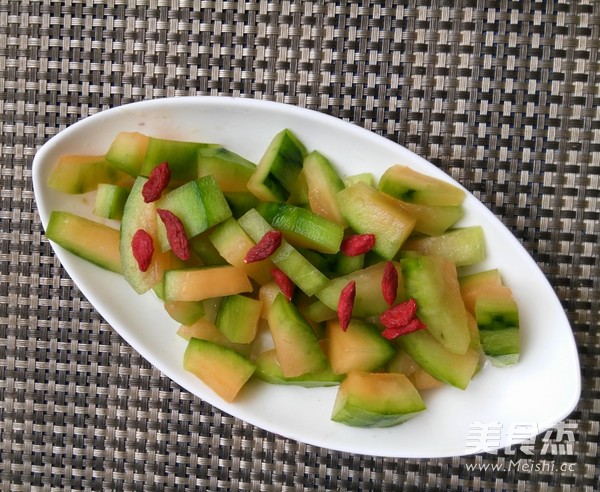 Cold Sweet and Sour Melon Peel recipe