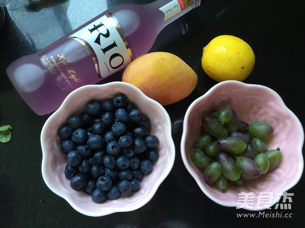 Colorful Fruit Drink recipe