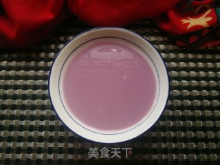 Purple Sweet Potato Yam Soy Milk recipe