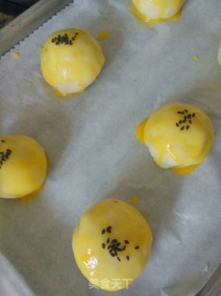 Simulation Egg Yolk Cake recipe