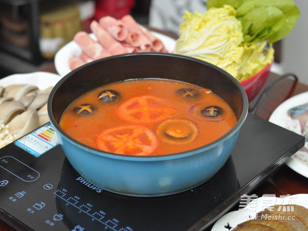 Thick Soup Korean Hot and Sour Hot Pot recipe