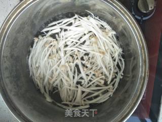 Summer Side Dish: Cold White Jade Mushroom recipe