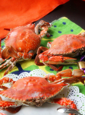Steamed Crab with Rice Wine recipe