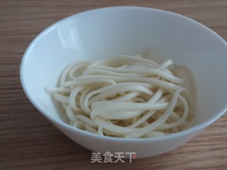 Japanese Style Cold Noodles with Enoki Mushroom and Okra recipe