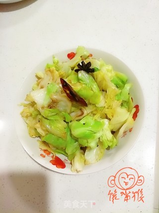 Quick Fried Shredded Kale recipe