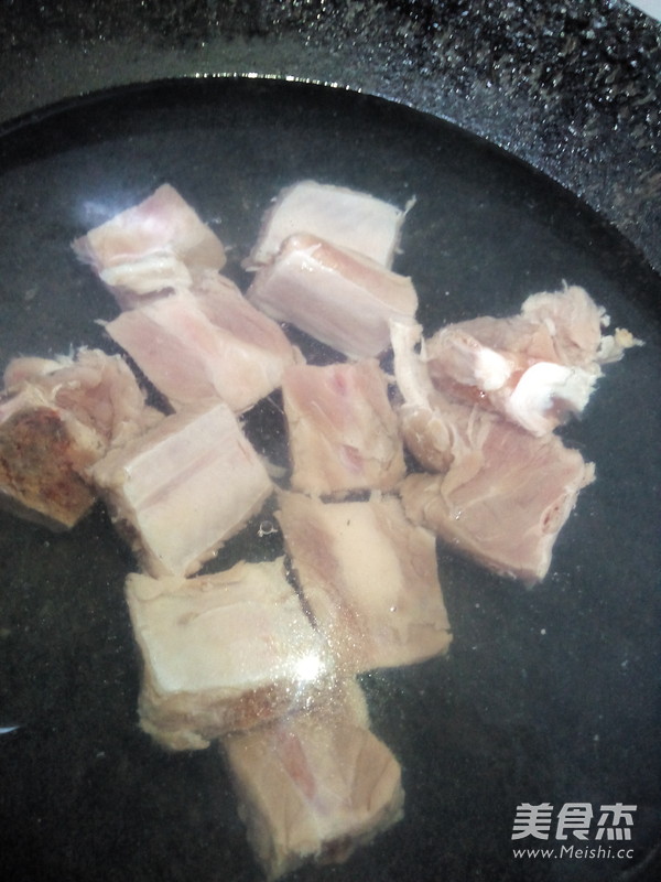Stewed Cordyceps with Deer Antler Ribs recipe